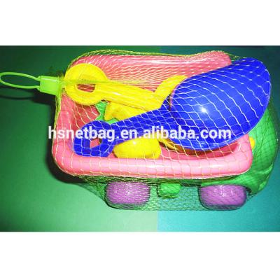 China Packing Recyclable PP Mesh Sand Toy Net Bag for sale