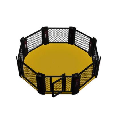 China Hot Sale Muttahida Majlis-e-Amal Soctagon Octagon Cage Trainer Wood Boxing Ring Commercial Gym Equipment Fitness YG-MMA04 for sale