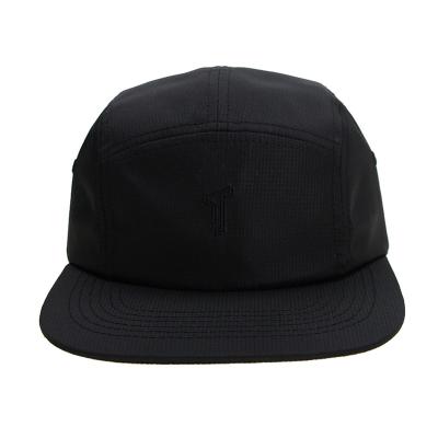 China JOINT Custom Plain 5panels Leather PU/Suede Snapback Caps Hats for sale