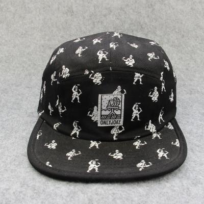 China JOINT Custom Floral Snapback Hats Wholesale Kids 5 Panel 5 Panel Hat for sale