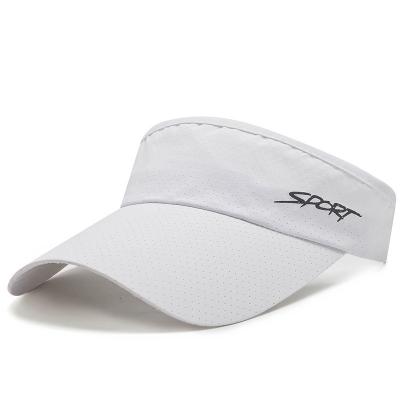 China Custom Simple Unisex Breathable Golf Running Hats Sports Logo Character Embroidery Band Sun Visor Magic Hat for sale