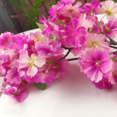 China Artificial Flowers New Fashional Cherry Blossom Silk Sakura For Artificial Wedding Centerpieces Cherry Blossom Tree Branches for sale