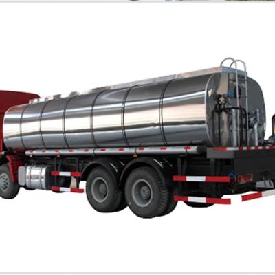 China Hot Bitumen Heat Insulation Liquid Transport And Trailer Heated Asphalt Bitumen Transport Tank Truck For Sale for sale