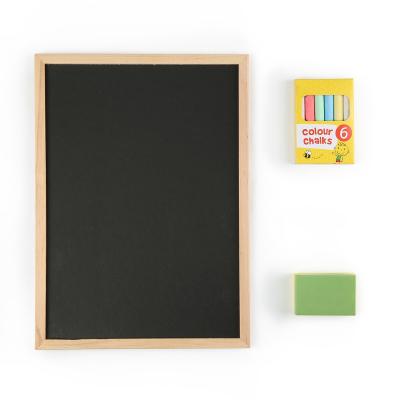 China Hot Selling Casual New Design Educational Drawing Chalk Board Set Dustless Toy For Children for sale