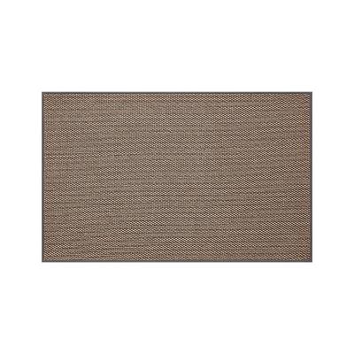 China Floor Mat Washable Canvas Woven Rubber Mat To Front Door Household Non Slip Foot Mat To Front Door for sale