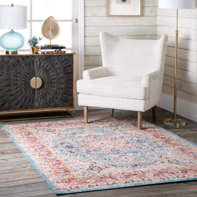 China Washable Polyester Modern Custom Size Persian Designs Carpet Area Rug For Living Room for sale