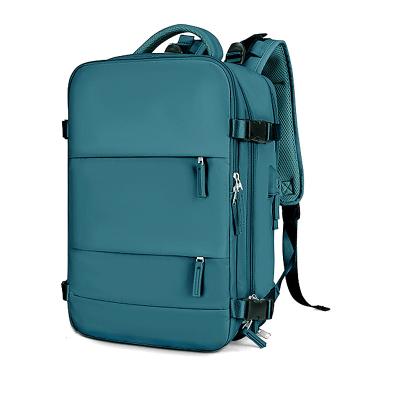 China With USB Capacity High Quality Large Logo Printing Laptop Backpack Custom Made With USB Port Business Charging Backpack for sale