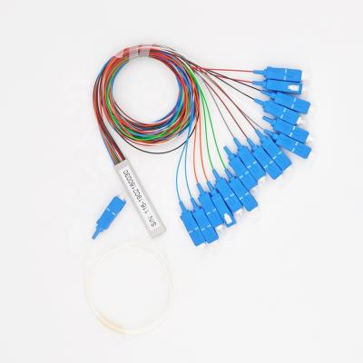 China 1x 16 Fiber Optic PLC Splitter Mini Type 1x 16 FFTH Mini Type PLC for sale