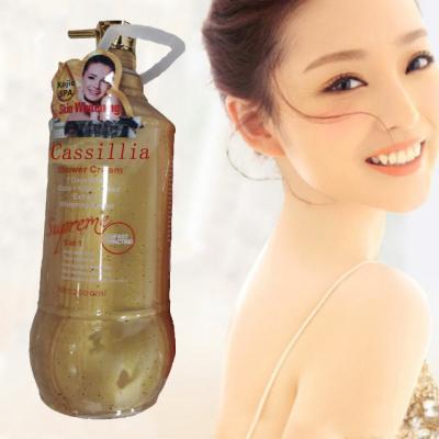 China Whitening Gluta White Beauty Illuminating Exfoliating Infiltrate Glamorous Scent Silky Smooth Nourishing Moisturizer Shower Gel for sale