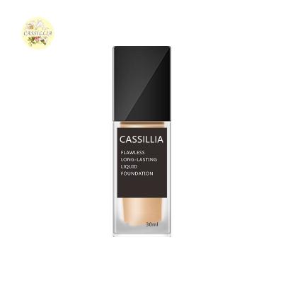 China Anti-Wrinkle Private Label Wholesale Vegan Full Coverage Foundation Makeup Hydrating Liquid for sale