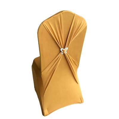 China New Design Elastic Chair Covers Wedding Criss Cross Loop Chair Back Cover Decoration for sale