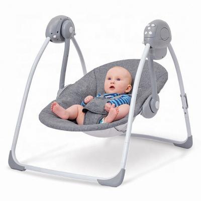 China Popular Electric Swing/Music Electric Baby Cradle Swing Bed Baby Bouncer Automatic Swing Chair for sale