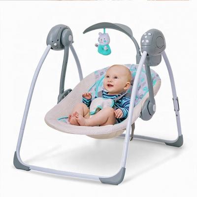 China Indoor Electric Swing Baby Swing Chair/Music Baby Swing Musical Chair with Doll Baby Swing for sale