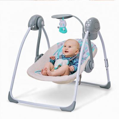 China 2020 New Design 3 in1 Modern Electric Baby Swing Chair Baby Crib Indoor Swing with Toys for sale