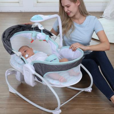 China Electric/Music Swing/3 in 1 Newest 2020 Newest Electric Baby Bouncer Multifunction with Music and Dolls Baby Bouncer Rocker for sale