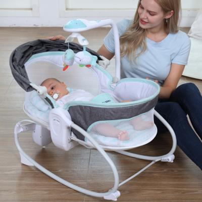 China Electric Swing/Music/3 in 1 new product 3 in 1 baby rocking chair with dolls music baby swing chair for sale