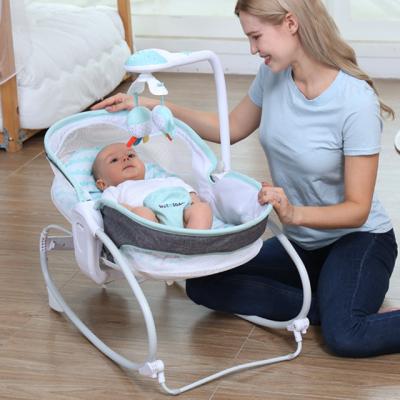 China Electric/Music/3 In 1 High Quality Baby Rocker Chair 0-12mouths Indoor Baby Rocker Bouncer Swing for sale