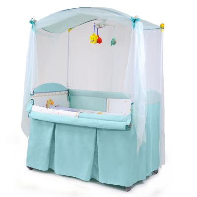 China 2020 new product eco-friendly materials best crib mosquito net multifunctional toy 0-1 year sale baby bed for sale