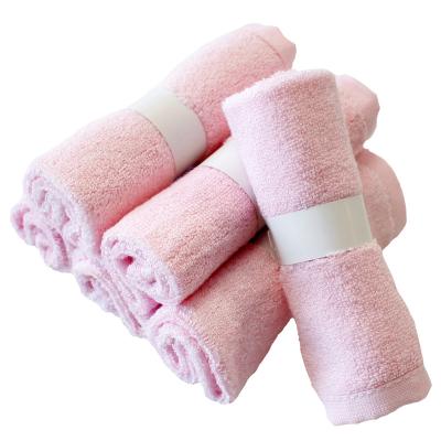 China 6 Pack Boxed Pack Organic Bamboo Fiber Washcloth Soft 100% Natural QUICK DRY Wipe Towels For Babies for sale