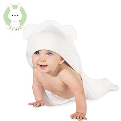 China Amazon Hot Selling QUICK DRY High Quality Baby Organic Bamboo Hooded Towel, Baby Super Soft Hooded Bath Towel for sale