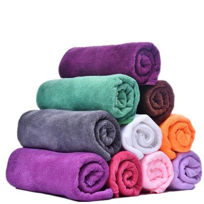 China Sustainable Hair Turban Towel Cleaning Cloth For Car , Super Microfiber Towel Set Sports Beach Microfiber Cloth Adults Hotel Place for sale