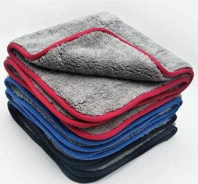 China Microfiber Car Drying Towel 10 Pcs Microfiber Car Wash Cloth/1000gsm/1200gsm Microfiber Car Drying Towel for sale