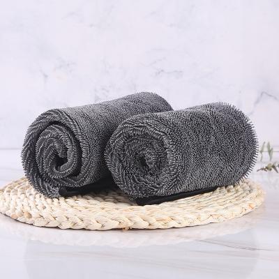 China Microfiber Compressed Towel Quick Dry, Car Cleaning Microfiber Towel Twist Loop Towels, Customized Microfiber Towels for sale