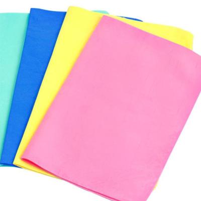 China PVA Car Wash Cloth Cleaning High Absorbent Microfiber Towels Quick-Drying Towel Synthetic Buckskin PVA Chamois Chamois for sale