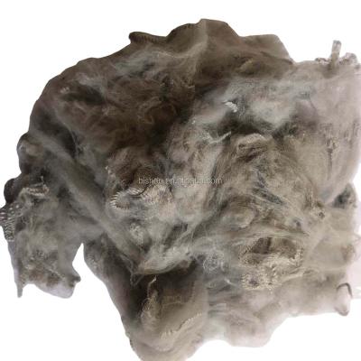 China Brown 3D102MM Anti-deformation Polyester Staple Fiber for sale