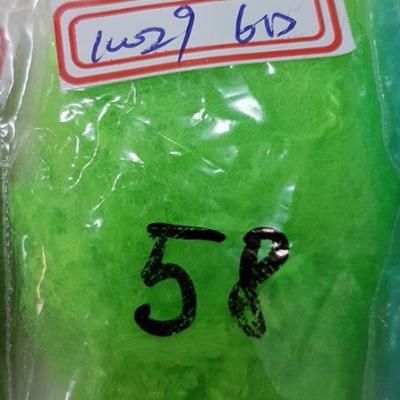 China Bishen Abrasion-Resistant 100% REUSED 2.5D*51MM GREEN Polyester Fiber for sale