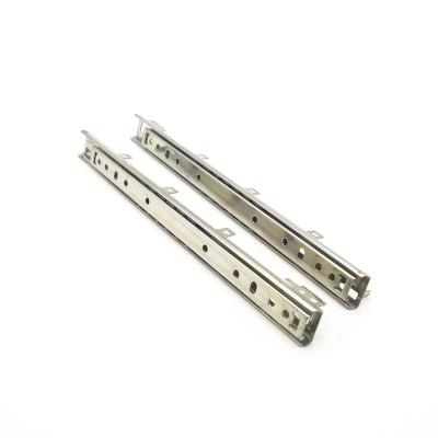 China Mexico Market Contemporary Hot Sale 27mm 285mm Length Steel Cabinet Drawer Slide for sale