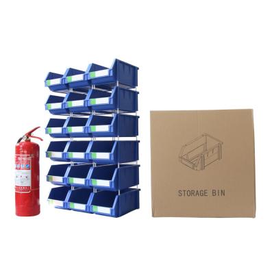 China Cheap plastic storage boxes and large capacity garage spare parts storage bins PK-003 for sale