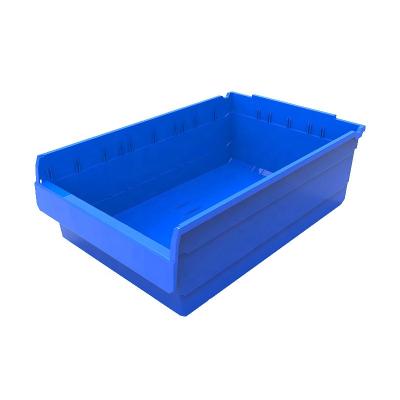 China Customized Storage Viable Logo Bulk Stocks Plastic Bin Box For Pick Rack for sale