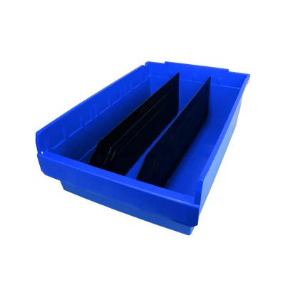 China Eco - Friendly Sustainable Bulk Stock Shelf Plastic Bin Container For Tool Parts for sale