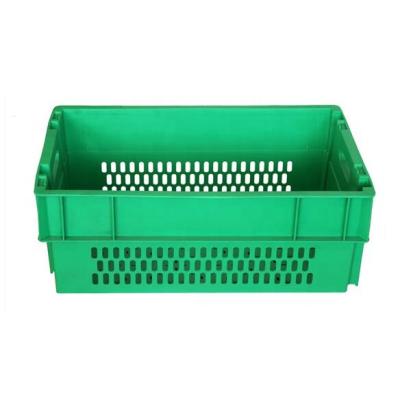 China New PP Solid Box 100% Food Storage Pile And Plastic Nest Mesh Crate for sale