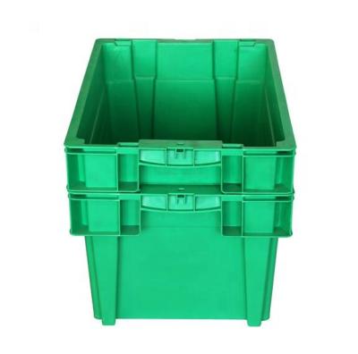 China Strong Box Stack And Big Nest Plastic Crate Storage Packaging Box Manufacturer for sale