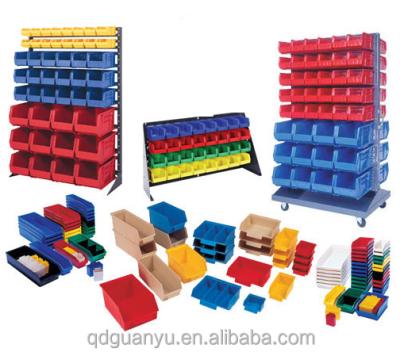 China Used With Hang Storage Bin New Design Hanging Rack And Rail System From Good Price Warehouse Storage Bin for sale