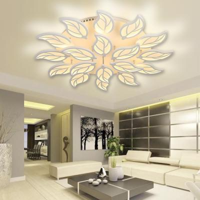 China Contemporary Modern Acrylic Ring Circle Dimmable LED Ceiling Lighting for European Simple Home Decor Bedroom Lamp Living Room Ceiling Lamp for sale