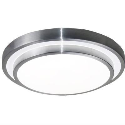 China Double Round LED Project 350/450mm High Quality Aluminum Ceiling Light Project 350/450mm Outdoor Mounted White Radar Human Body Induction Ceiling Lamp for sale