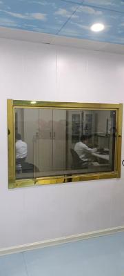 China 1300 X 900 Brass Shielding Window Mri  Window For Mri Shielding Room for sale