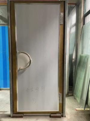 China Powder Coated Single Swing MRI Door Shielding Heavy Duty Rf Shielded Doors Ball Bearing Hinge for sale