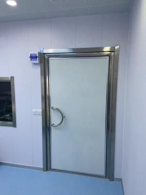 China ASTM 1200 X 2100mm MRI Shielding Doors Single Swing Door With Magnetic Gasket for sale