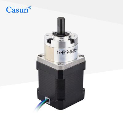 China NEMA 17 Ratio 27:1 Planetary Gear Reducer Geared Stepper Motor with gearbox for cnc Mechanical arm for sale