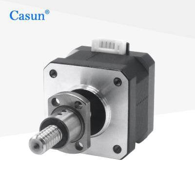 China Nema 17 Ball Screw Stepper Motor 34mm Bady 0.32Nm For CNC 3D Printer 4-lead for sale