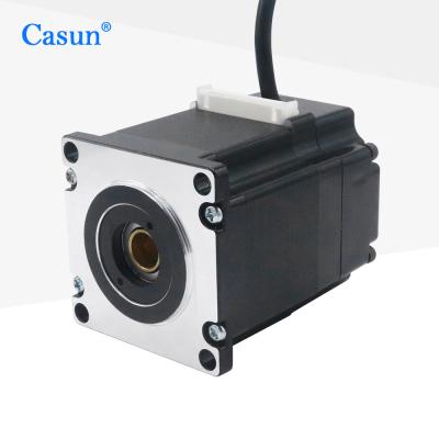 China NEMA 23 Hollow Shaft Stepper Motor 57x57x54mm For Bespoke Ball Screw Or Lead Screw for sale