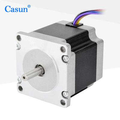 China NEMA 23 Dual Axis 8 Leads 1.8 Degree 1.26N.m Stepper Motor 57x57mm for CNC for sale