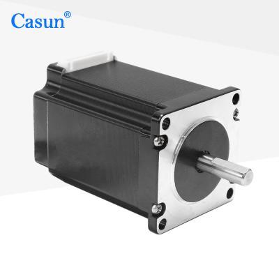 China NEMA 23 Two-phase 1.8° 57 STEPPER MOTOR 83mm Body High Torque 2.8A For Textile Machine for sale