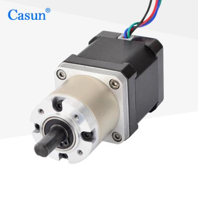 China 400mN Geared Stepper Motor Nema 17 Stepper Motor 40mm 8.4V 0.7A for sale