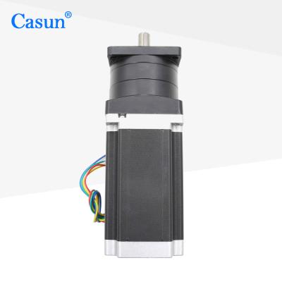 China 4.5N 2.3KG NEMA 34 Geared Stepper Motor Casun Small Geared Stepper Motor for sale