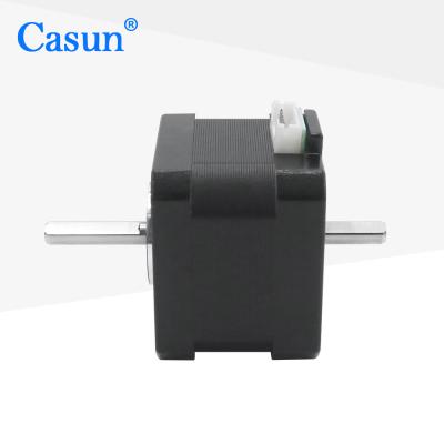 China 1.8 Degree NEMA 17 Stepper Motor Dual Shaft For Medical Equipment Automation Appliance for sale